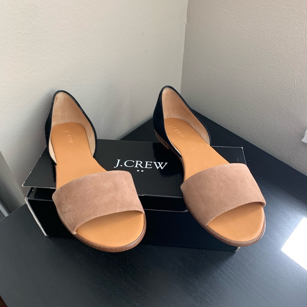 J-Crew suede women’s sandal 9
